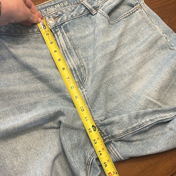 American Eagle strigid mom jean 20 blue breeze - Picture 12 of 16